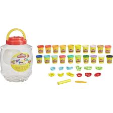 Σετ πλαστελίνες Hasbro Play-Doh Bucket of Fun, 20 χρώματα με αξεσουάρ.