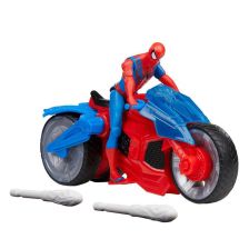 Σετ παιχνιδιού Hasbro Marvel Spider-Man Web Blast Cycle, 10 εκατοστών.