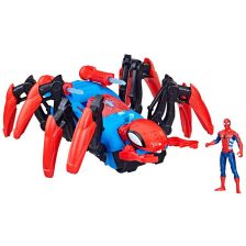 Σετ παιχνιδιού Hasbro Marvel Spider-Man Crawl 'N Blast Spider με τον Spiderman.