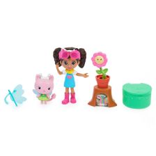 Σετ παιχνιδιού Spin Master Gabby's Dollhouse Flower-rific Garden με αξεσουάρ.