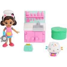 Σετ παιχνιδιού Spin Master Gabby's Dollhouse Lunch & Munch με αξεσουάρ.