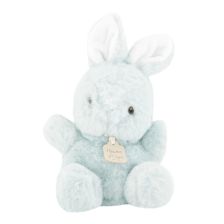 Λούτρινο παιχνίδι Doudou μωρό Κουνέλι χρώμα μέντας 15 εκατοστών, HO3270.