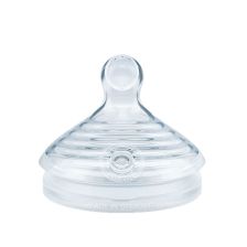 Βρεφική θηλή φαγητού NUK for NATURE S 0 μηνών + 2 τεμαχίων.