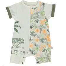 Φορμάκι βρεφικό ολόσωμο Bebetto HOLIDAY MOOD 0-12μ. χακί K2516