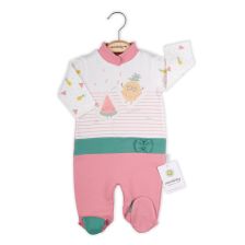 Φορμάκι βρεφικό ολόσωμο CICCIM BABY Ανανά ροζ Μέγεθος 56-68 εκ. 4535