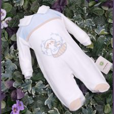 Φορμάκι βρεφικό ολόσωμο CICCIM BABY Ρακούν εκρού Μέγεθος 56-62 4414