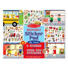 Επαναχρησιμοποιούμενα αυτοκόλλητα Melissa and Doug Η πόλη μου 19114