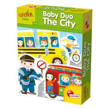 Βρεφικό παζλ Lisciani Carotina Baby Duo Πόλη