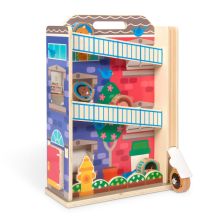 Σετ παιχνιδιού Melissa and Doug GO Tots Town House Tumble 30741