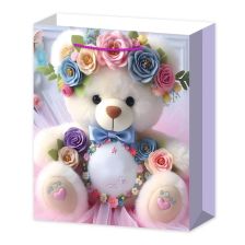 Χάρτινη σακούλα δώρου Raya Toys Teddy bear L, 40 εκατοστών.