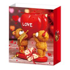 Χάρτινη σακούλα δώρου Raya Toys Teddy bears XXL, 72 εκατοστών.