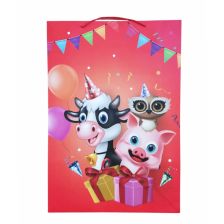 Χάρτινη σακούλα δώρου Raya Toys Animals, 72 εκατοστών.