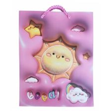 Χάρτινη σακούλα δώρου με 3D εκτύπωση Raya Toys Sky M, 32 εκατοστών.