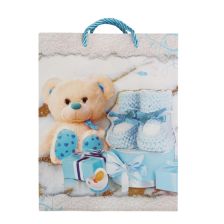 Χάρτινη βρεφική σακούλα δώρου με 3D εκτύπωση Raya Toys L, 40 εκατοστών.