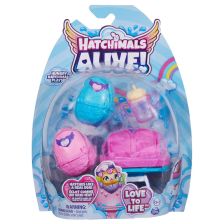 Σετ παιχνιδιού αυγά έκπληξη Spin Master Hatchimals Alive Hungry Hatchimals Highchair, με 4 αξεσουάρ.