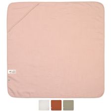 Πετσέτα μπάνιου Lassig Cozy Care με κουκούλα, 90 x 90 εκατοστών.