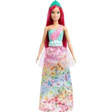 Κούκλα Mattel Barbie Dreamtopia Πριγκίπισσα με Ροζ Μαλλιά, 29 εκατοστών.