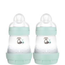 Μπιμπερό Mam Easy Start Anti Colic 160ml 2 τεμαχίων Μπλέ.