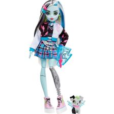 Κούκλα Mattel Monster High Frankie Stein με αξεσουάρ και κατοικίδιο.