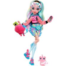 Κούκλα Mattel Monster High Lagoona Blue με αξεσουάρ και κατοικίδιο πιράνχα