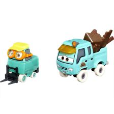 Παιδικά αυτοκίνητα παιχνίδια Mattel Cars Sarah Coggs and Noriyuki 1:55, 2 τεμαχίων.