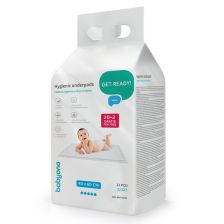 Υγιεινά επιθέματα BabyOno, μιας χρήσης, 513/12, 40 x 60 εκατοστών, 22 τεμαχίων.