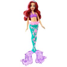 Κούκλα Mattel Disney Princess Color Splash Ariel, 29 εκατοστών, 30 εκατοστών.