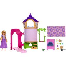 Σετ παιχνιδιού και κούκλα Ραπουνζέλ Mattel Disney Princess Rapunzel's Tower με αξεσουάρ.