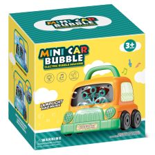 Παιχνίδι με σαπουνόφουσκες Raya Toys Mini Car Bubble με μουσική και φώτα, Πορτοκαλί.