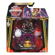 Σετ παιχνιδιού Spin Master Bakugan - Special Attack, Dragonoid Titanium, Hammehrad,, Butterclaw.