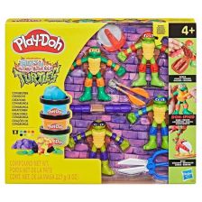 Σετ παιχνιδιού Hasbro Play-Doh Cowabunga Creations Οι Χελώνες Ninja, G0556.