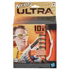 Σετ παιχνιδιού Hasbro Nerf Ultra, 10 φυσίγγια και γυαλιά Ultra Vision.