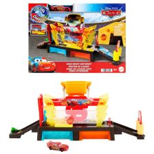 Σετ παιχνιδιού Mattel Disney Pixar Cars Πλυντήριο αυτοκινήτων Lightning McQueen.