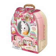Σετ παιχνιδιού Raya Toys Λαγουδάκι σε σακίδιο πλάτης 3 σε 1.