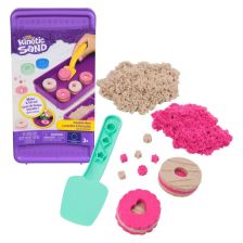 Σετ παιχνιδιού με κινητική άμμο Spin Master Kinetic Sand Κουτί μπισκότων.