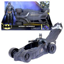 Σετ παιχνιδιού Spin Master Batman Batmobile με φιγούρα 30 εκ