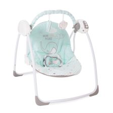 Κούνια μωρού Kikka Boo Felice Mint Elephant