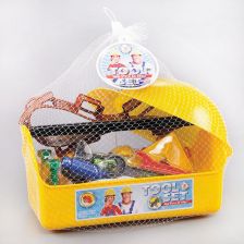 Εργαλεία σε βαλίτσα Raya Toys με κράνος.