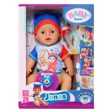 Διαδραστική κούκλα μωρό Zapf Creation Baby Born Jonas, 43 εκατοστών.