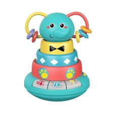 Διαδραστικό παιχνίδι αιώρησης Raya Toys Ελεφαντάκι, με μουσική.