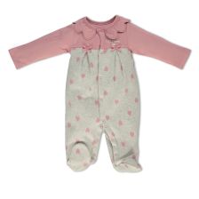 Φορμάκι βρεφικό ολόσωμο Bebetto βελούδινο 0-9μ. K3170