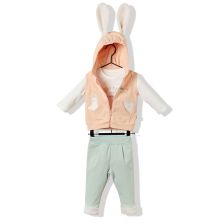 Σετ Bebetto 3 τεμαχίων σομόν 3-24μ. K3198