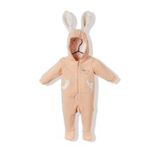 Φορμάκι βρεφικό ολόσωμο Bebetto σομόν 0-9μ. K3200