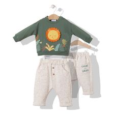 Παιδικό σετ Bebetto Lion King μπλούζα και παντελονάκι, 3-36 μηνών, K3586.