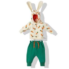 Παιδική αθλητική φόρμα Bebetto Carrot Age 2 τεμαχίων, 3-36 μηνών, K3603.