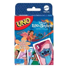 Κάρτες παιχνιδιού Mattel UNO Lilo and Stitch, JCC10.