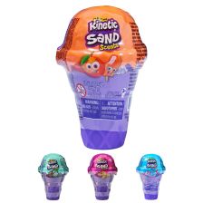 Κινητική άμμος Spin Master Kinetic Sand Ice Cream με άρωμα, με φόρμες.