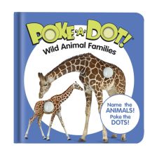 Βιβλίο με κουμπιά Melissa and Doug Wild Animal Families 41531