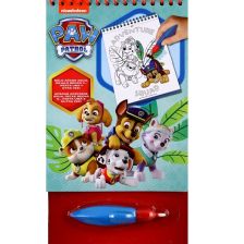 Βιβλίο ζωγραφικής με νερό Kids Licensing Paw Patrol.
