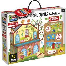 Συλλογή εκπαιδευτικά παιχνίδια  Lisciani MONTESSORI Φάρμα EX72736